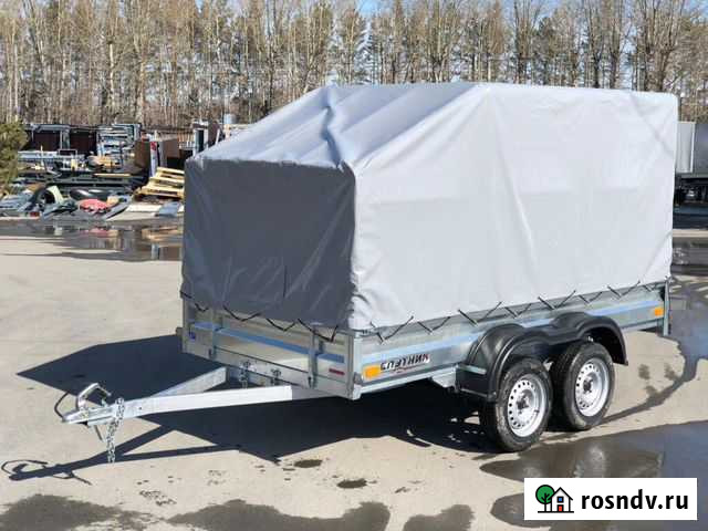 Прицеп двухосный Спутник 3500х1500 Тюмень - изображение 1