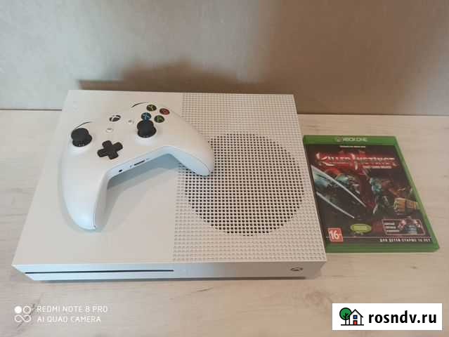 X-Box One S 1Tb + Killer Instinct, Trade-In Ульяновск - изображение 1