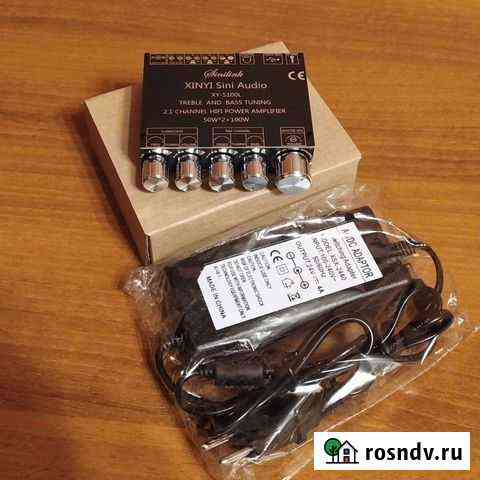 Новый усилитель 2.1 с флешкой, BT5.0, AUX Барнаул