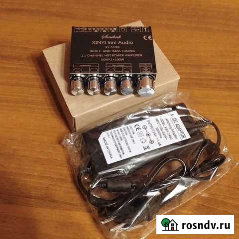 Новый усилитель 2.1 с флешкой, BT5.0, AUX Барнаул - изображение 1