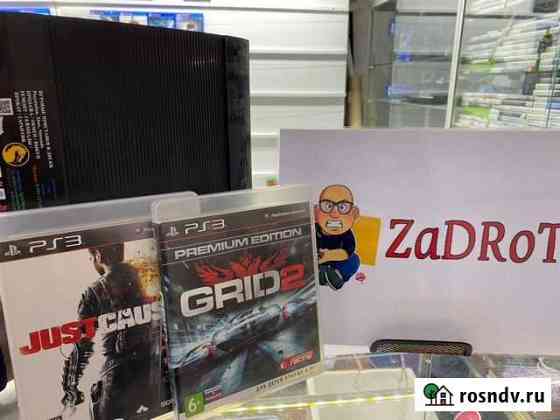 Ps3 500gb-1TB,Just Cause, grid 2 Астрахань