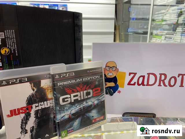 Ps3 500gb-1TB,Just Cause, grid 2 Астрахань - изображение 1