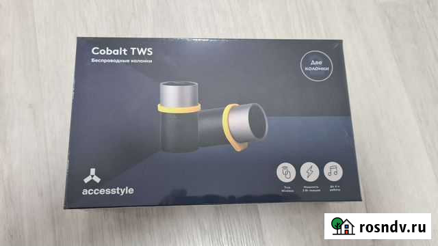 Беспроводные колонки Cobalt TWS новые Чебоксары - изображение 1