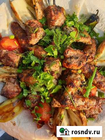 Шашлык, долма с виноградных листьев, ханский плов Хабаровск - изображение 1