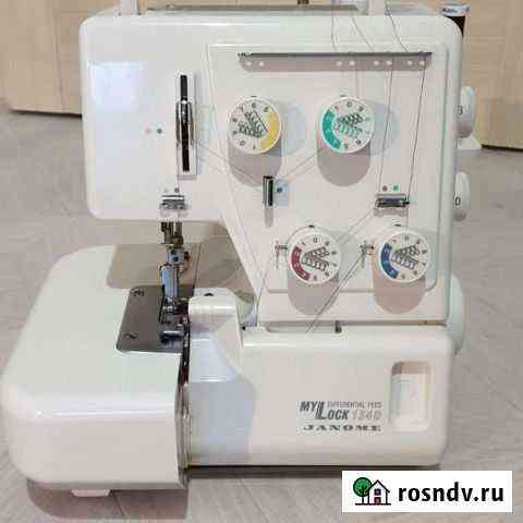 Оверлок janome my lock 134d Екатеринбург