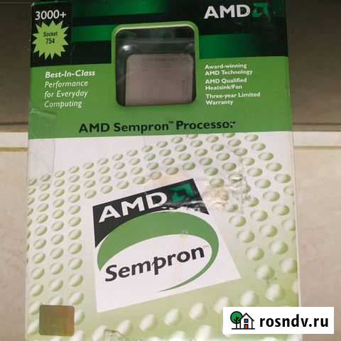 Процессор AMD sempron-64 3000+ Socket 754 Одинцово - изображение 1