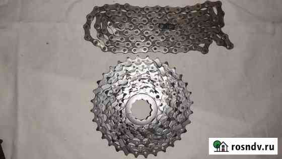 Кассета Sram PG 980 9ск + цепь Ялта