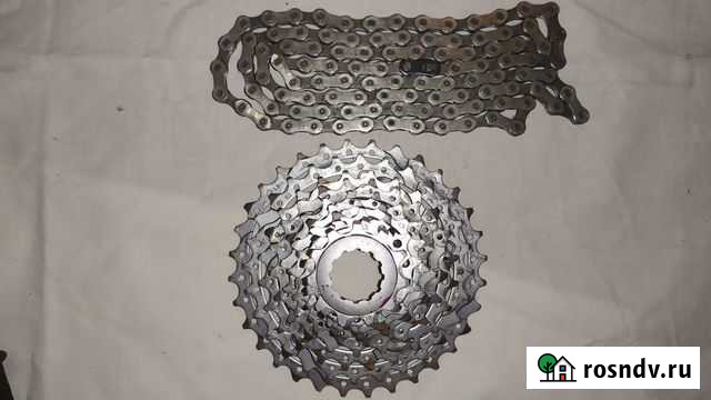 Кассета Sram PG 980 9ск + цепь Ялта - изображение 1