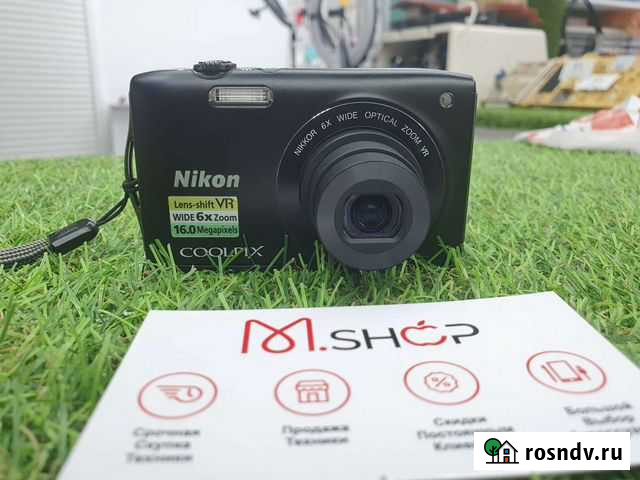 Компактный фотоаппарат Nikon coolpix s3300 Уфа - изображение 1