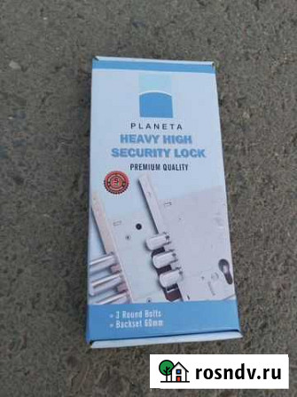 Корпус цилиндрового замка Doorlock 9257c/60мм хром Оренбург - изображение 1