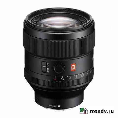 Объектив Sony FE 85mm f/1.4 GM (SEL-85F14GM) Ростов-на-Дону