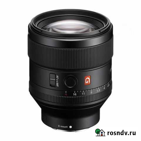 Объектив Sony FE 85mm f/1.4 GM (SEL-85F14GM) Ростов-на-Дону - изображение 1