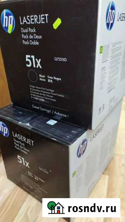 Картридж HP Q7551XD оригинальный Набережные Челны - изображение 1