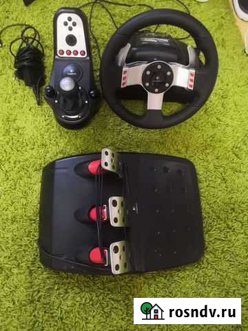 Игровой руль logitech g27 Омск - изображение 1