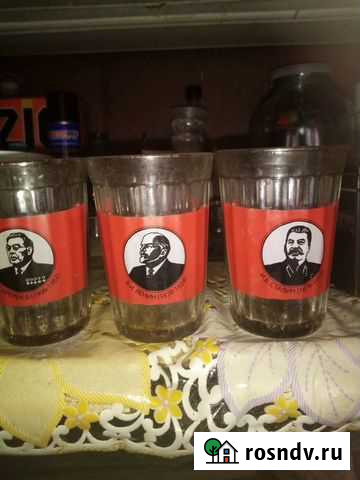 Граненый стакан Красная Горбатка - изображение 1