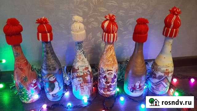 Новогодняя бутылочка Тюмень - изображение 1