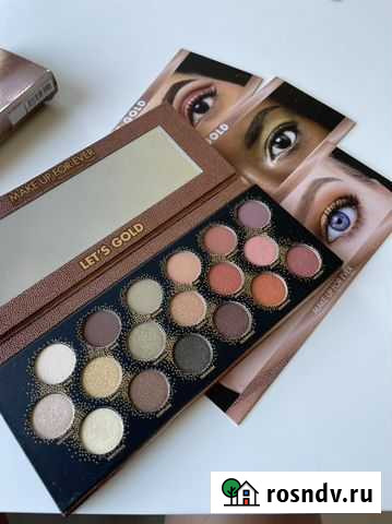 Палетка теней let’s gold mufe Коммунарка - изображение 1