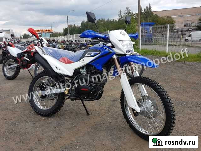 Мотоцикл эндуро Irbis TTR 250R Blue +шлем Санкт-Петербург - изображение 1