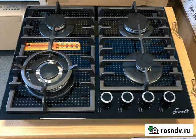 Газовая панель на стекле Fornelli новые Воронеж - изображение 1