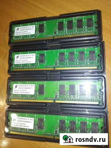 Оперативная память ddr2 1gb 5 шт Балаково - изображение 1