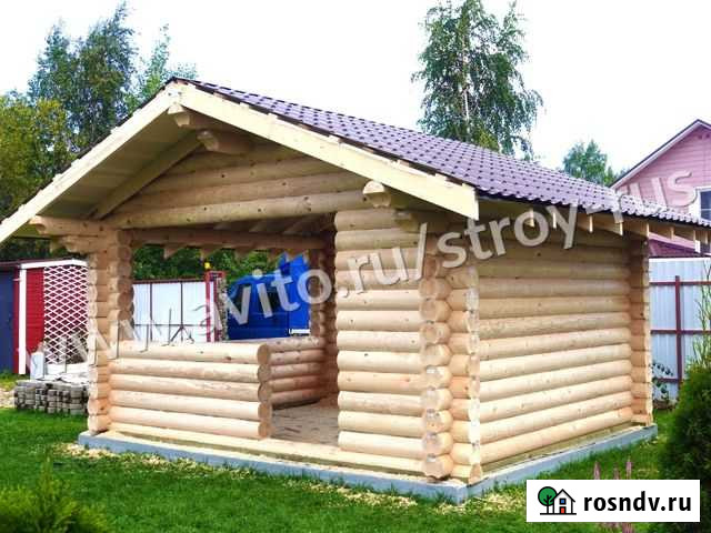 Сруб беседки Сертолово - изображение 1