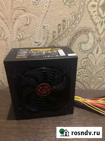 Блок питания 500w Ginzzu SB500 Сыктывкар - изображение 1