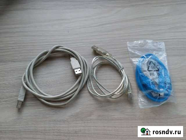 Кабель USB A - USB B Москва - изображение 1