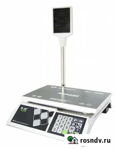 Весы торговые M-ER 326 ACP-32.5 с акб LCD Slim Уфа - изображение 1