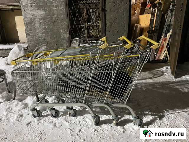 Тележка покупательская б/у Санкт-Петербург - изображение 1