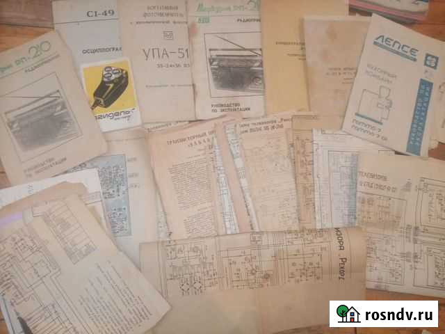 Схемы, инструкции совет.товаров Уфа - изображение 1