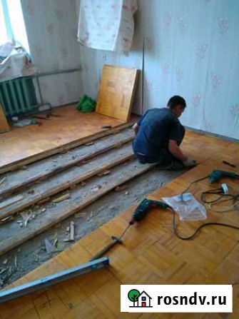 Шлифовка,ремонт,укладка полов Ижевск - изображение 1