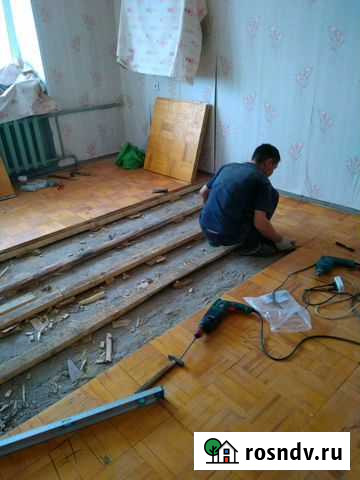 Шлифовка,ремонт,укладка полов Ижевск - изображение 1