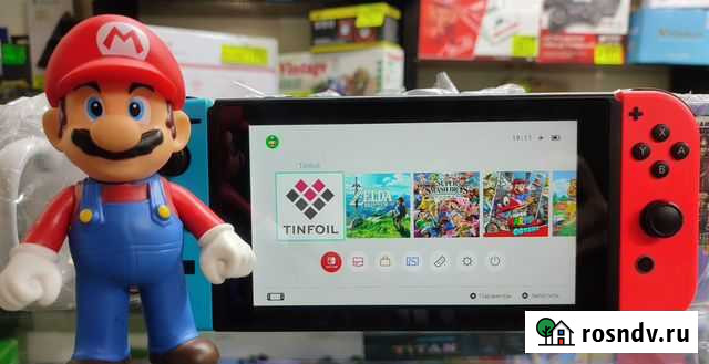 Nintendo Switch 2-ревизия с чипом в Марио Иваново - изображение 1