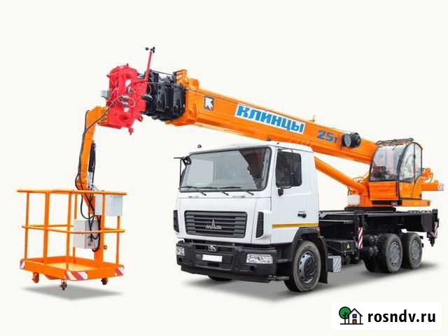 Подъемник на автокране пкс-55713-6К-3 на шасси маз Краснодар - изображение 1