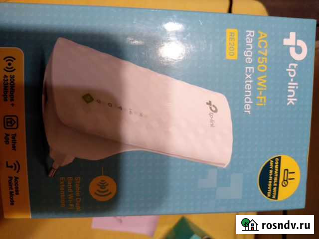 Ас750 Усилитель Wi-Fi сигнала RE200 Тула - изображение 1