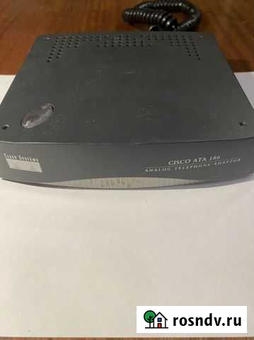 Телефон адаптер cisco ata 186 Старый Оскол - изображение 1