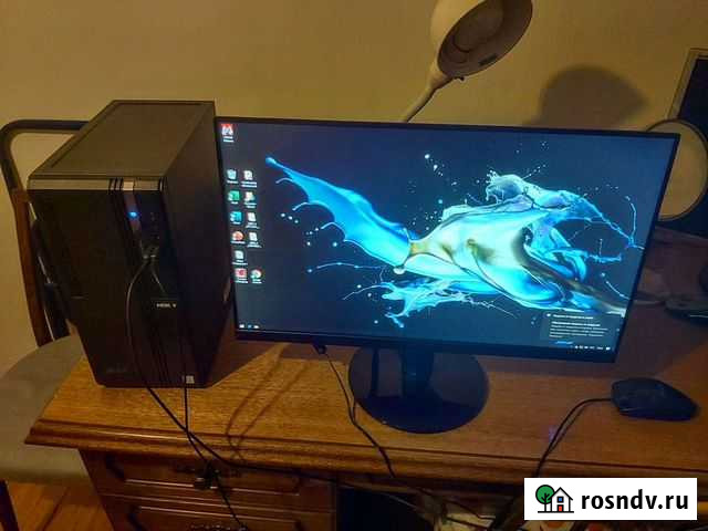 Компьютер i5 9400 и монитор 75Гц Новочеркасск - изображение 1