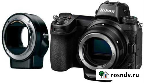 Nikon Z7 Body + FTZ adapter Иркутск - изображение 1