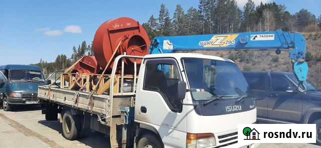 Грузоперевозки  кранборт, манипулятор Иркутск - изображение 1