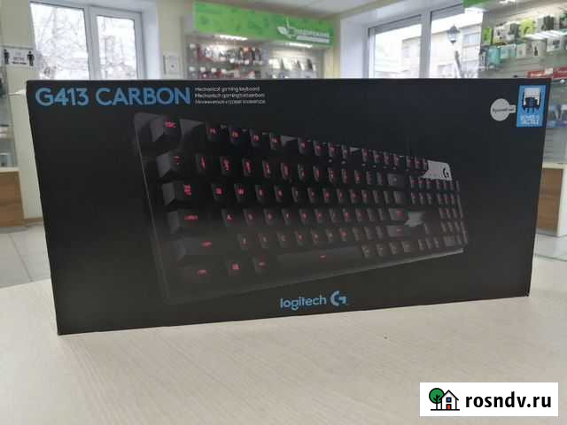 Механическая Клавиатура Logitech G413 Carbon Нижний Тагил - изображение 1