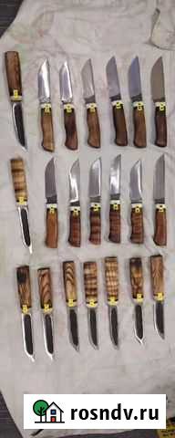 Якутский нож х12мф самодельный 61HRC Каспийск - изображение 1