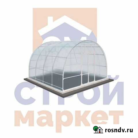 Теплица Усиленная лайт Цинк 25х25/пк 4мм Липецк - изображение 1