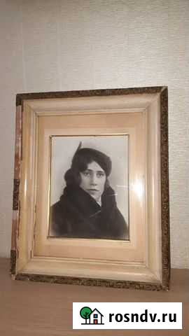 Старое фото со стеклом 1930хх в раме 50*41см Санкт-Петербург - изображение 1