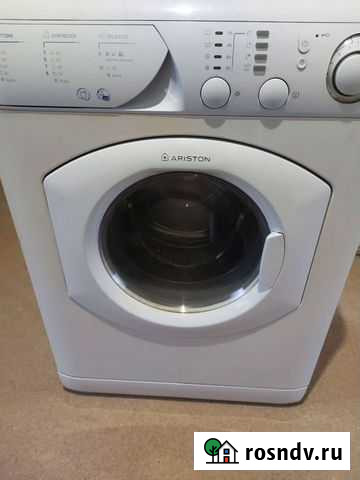 Стиральная машина автомат бу аристон с сушкой Бронницы - изображение 1