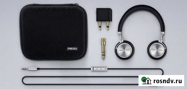 Накладные проводные наушники Meizu HD50 Астрахань - изображение 1