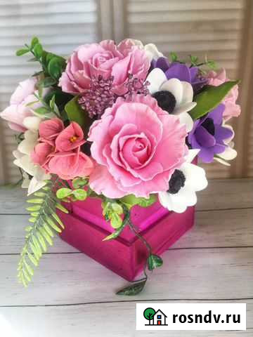 Композиции/букеты из холодного фарфора/полимерной Черногорск - изображение 1