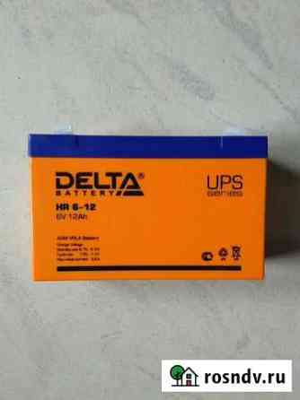Аккумулятор delta HR 6-12 UPS series Красноярск