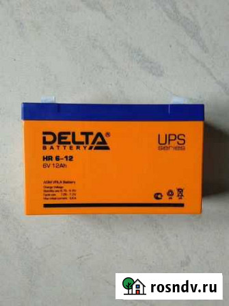 Аккумулятор delta HR 6-12 UPS series Красноярск - изображение 1