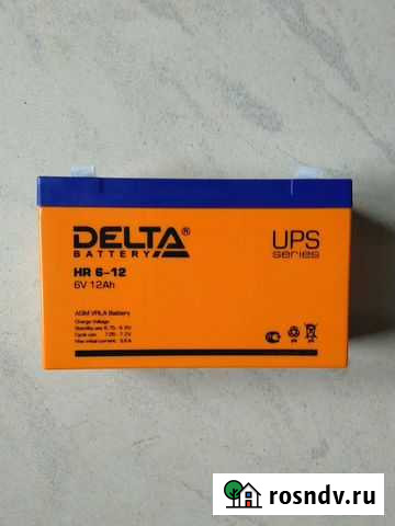 Аккумулятор delta HR 6-12 UPS series Красноярск - изображение 1