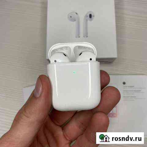 Airpods 2 с беспроводной зарядкой Борисоглебск